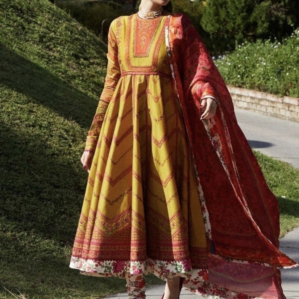 Hussain Rehar Designer Dress